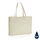 Сумка-шопер из переработанного хлопка XD Collection Impact, 145 г/м2, бежевая фото