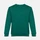 Свитшот унисекс TH Clothes Delta, темно-зеленый фото