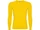 Оптом Термофутболка мужская с длинным рукавом Prime, ярко-желтая для нанесения логотипа или надписи Термофутболка мужская с длинным рукавом Prime, ярко-желтая фото