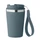 Термокружка с двойными стенками из переработанной нержавеющей стали, 350 мл, голубая фото