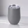 Термокружка Vacuum mug C1, soft touch, 370 мл, серая фото