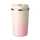 Термос с двойными стенками, 350 мл, бежевый / розовый фото