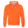 Толстовка мужская с капюшоном на молнии Stan 17, 280 гр/м2, оранжевая фото