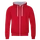 Толстовка мужская с капюшоном на молнии Stan 61, 260 гр/м2, красная фото