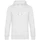 Толстовка с капюшоном унисекс B&C King, белая фото