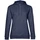 Толстовка с капюшоном женская B&C Hoodie, синий меланж фото