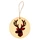 Украшение новогоднее Red Deer, крафт / красное фото
