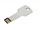 USB-флешка на 32 Гб в виде ключа, серый фото