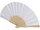 Веер Manuela, белый фото