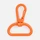 Застежка-карабин Snap Hook, L, оранжевый неон Застежка-карабин Snap Hook, L, оранжевый неон фото