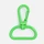 Застежка-карабин Snap Hook, L, зеленый неон Застежка-карабин Snap Hook, L, зеленый неон фото