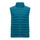 Жилет стеганый женский из переработанного полиэстера Iqoniq Meru, 70 гр/м2, темно-бирюзовый фото