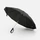 Зонт обратного сложения автоматический с ручкой-карабином Indivo InLoop, черный фото