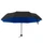 Зонт складной механический Glamour, синий / черный фото