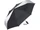 Зонт складной полуавтомат со светоотражающими клиньями Fare ColorReflex, черный фото