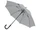 Зонт-трость механический Bergen, серый фото