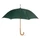 Зонт-трость полуавтомат Cumuli, темно-зеленый фото