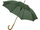 Зонт трость полуавтомат Kyle, темно-зеленый фото