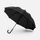 Зонт-трость полуавтомат Abrego, soft touch, черный фото