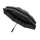 Зонт-трость полуавтомат Bora, черный фото