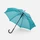 Зонт-трость полуавтомат Molti Standard, бирюзовый фото