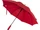 Зонт-трость полуавтомат из переработанного полиэстера Niel, красный Зонт-трость полуавтомат из переработанного полиэстера Niel, красный фото