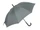 Оптом Зонт-трость полуавтоматический с куполом из переработанного пластика Reviver, серый для нанесения логотипа или надписи Зонт-трость полуавтоматический с куполом из переработанного пластика Reviver, серый фото
