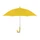 Зонт-трость с автоматическим открытием из полиэстера, желтый фото