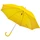 Зонт-трость механический, d=103 см, желтый фото