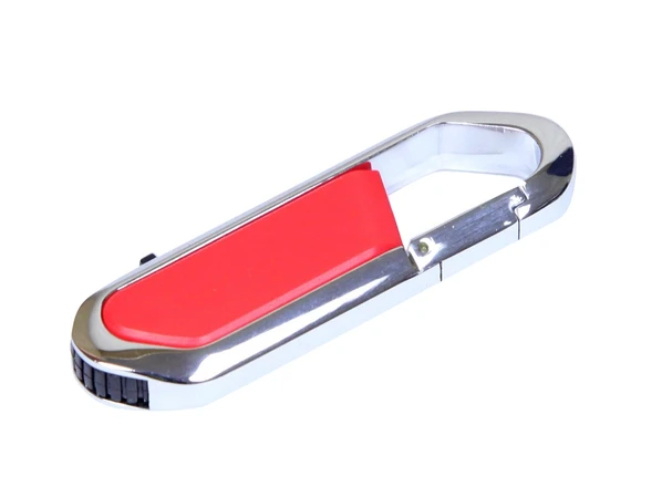 USB-флешка на 16 Гб в виде карабина, красный - фото № 1 USB-флешка на 16 Гб в виде карабина, красный - фото № 1