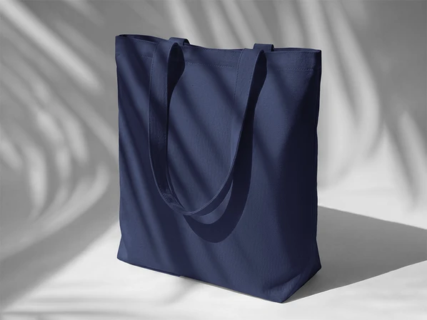 Сумка из хлопка Carryme 105, 105 г/м2, темно-синий - фото № 1 Сумка из хлопка Carryme 105, 105 г/м2, темно-синий - фото № 1