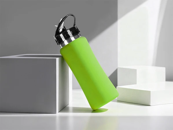 Бутылка для воды Color It Bottle C1, soft touch, 600 мл, зеленая - фото № 1 Бутылка для воды Color It Bottle C1, soft touch, 600 мл, зеленая - фото № 1