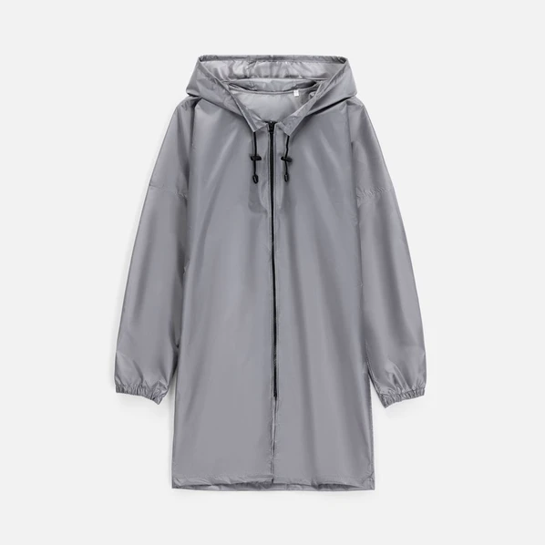 Дождевик Molti Rainman Zip, серый - фото № 1 Дождевик Molti Rainman Zip, серый - фото № 1