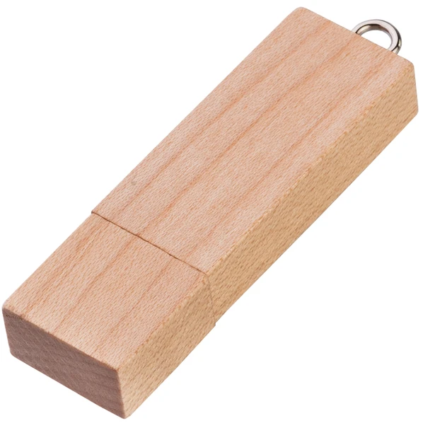 Флешка деревянная на 16 Гб Briks USB 2.0, бежевая - фото № 1 Флешка деревянная на 16 Гб Briks USB 2.0, бежевая - фото № 1