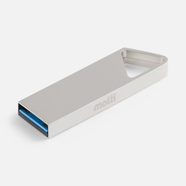 Флешка металлическая Angle, USB 3.0, 32 Гб, серебряная - фото № 1 Флешка металлическая Angle, USB 3.0, 32 Гб, серебряная - фото № 1