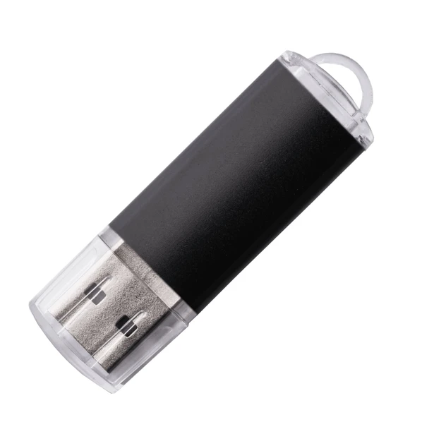 Флешка металлическая на 16 Гб Dany USB 2.0, черная - фото № 1 Флешка металлическая на 16 Гб Dany USB 2.0, черная - фото № 1