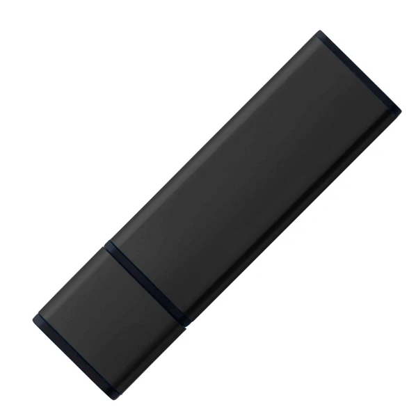 Флешка металлическая на 16 Гб Just USB 2.0, черная - фото № 1 Флешка металлическая на 16 Гб Just USB 2.0, черная - фото № 1