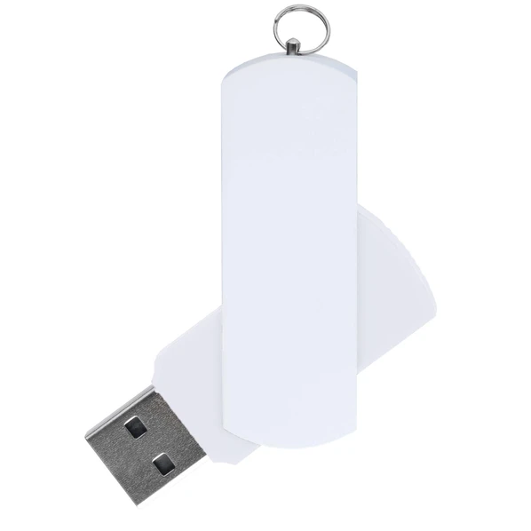Флешка пластиковая на 64 Гб Elegance Color USB 2.0, белая - фото № 1 Флешка пластиковая на 64 Гб Elegance Color USB 2.0, белая - фото № 1