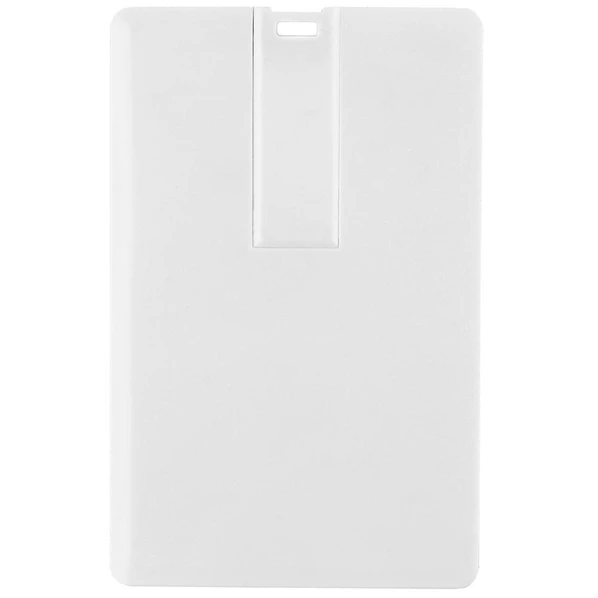Флешка пластиковая на 8 Гб Card USB 2.0, белая - фото № 1 Флешка пластиковая на 8 Гб Card USB 2.0, белая - фото № 1