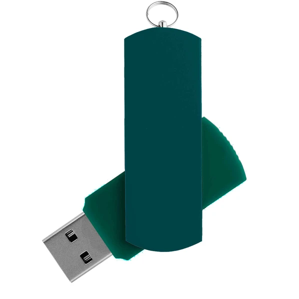 Флешка пластиковая на 8 Гб Elegance Color USB 2.0, зеленая - фото № 1 Флешка пластиковая на 8 Гб Elegance Color USB 2.0, зеленая - фото № 1
