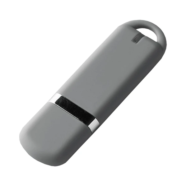 Флешка пластиковая на 8 Гб Mirax Soft USB 2.0, серая - фото № 1 Флешка пластиковая на 8 Гб Mirax Soft USB 2.0, серая - фото № 1