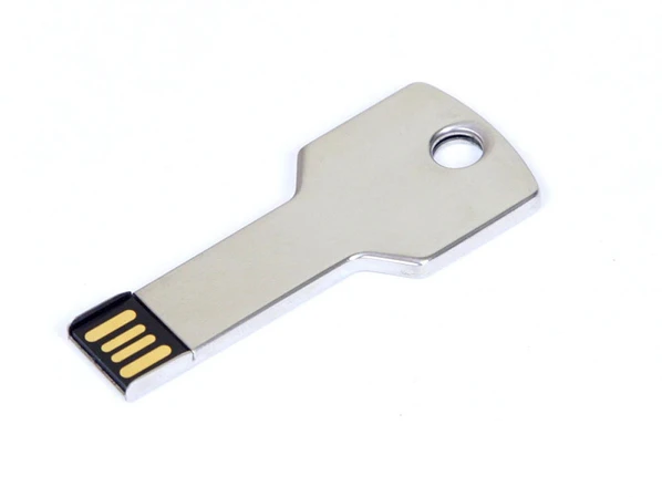 Флешка USB 2.0 на 8 Гб в виде ключа, серебряная - фото № 1 Флешка USB 2.0 на 8 Гб в виде ключа, серебряная - фото № 1
