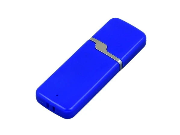 Флешка USB 3.0 на 32 Гб с оригинальным колпачком, синяя - фото № 1 Флешка USB 3.0 на 32 Гб с оригинальным колпачком, синяя - фото № 1