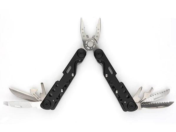 Мультитул Stinger, 13 функций, серебристый / черный - фото № 1 Мультитул Stinger, 13 функций, серебристый / черный - фото № 1