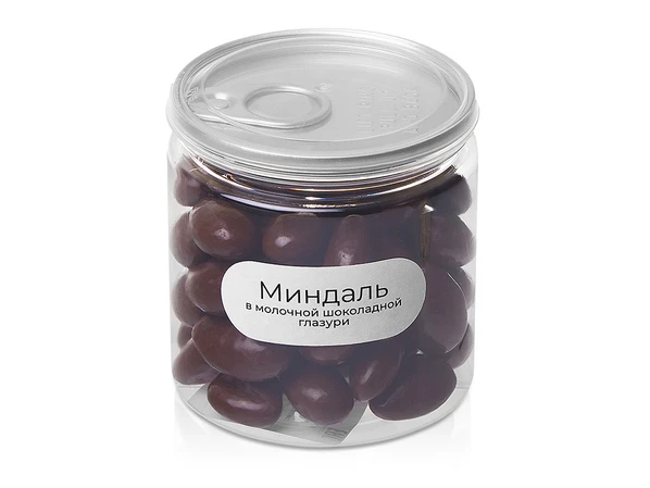 Миндаль в молочной шоколадной глазури Eat&Bite Glazura, 140 гр, прозрачный - фото № 1 Миндаль в молочной шоколадной глазури Eat&Bite Glazura, 140 гр, прозрачный - фото № 1