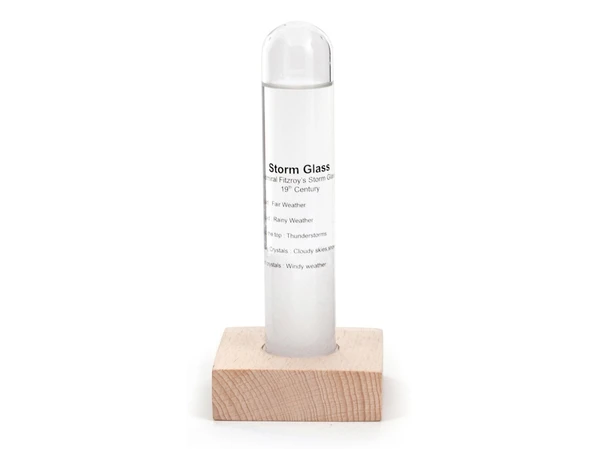 Предсказатель погоды Storm Glass, прозрачный - фото № 1 Предсказатель погоды Storm Glass, прозрачный - фото № 1