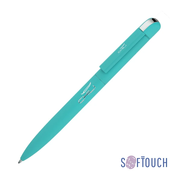 Ручка шариковая металлическая Chili Jupiter, синие чернила, soft touch, бирюзовая - фото № 1 Ручка шариковая металлическая Chili Jupiter, синие чернила, soft touch, бирюзовая - фото № 1
