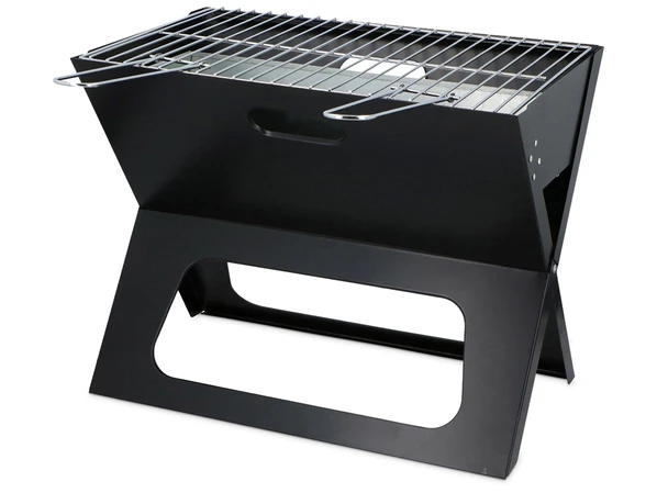 Складной переносной мангал для BBQ Mangal, черный - фото № 1 Складной переносной мангал для BBQ Mangal, черный - фото № 1