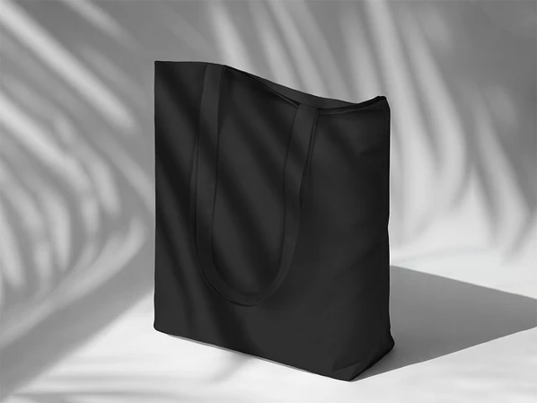 Сумка из хлопка Carryme 140, 140 г/м2, черная - фото № 1 Сумка из хлопка Carryme 140, 140 г/м2, черная - фото № 1