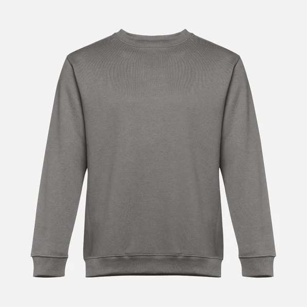 Свитшот унисекс TH Clothes Delta, серый - фото № 1 Свитшот унисекс TH Clothes Delta, серый - фото № 1